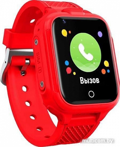 Умные часы Geozon G-Kids 4G Plus (красный)