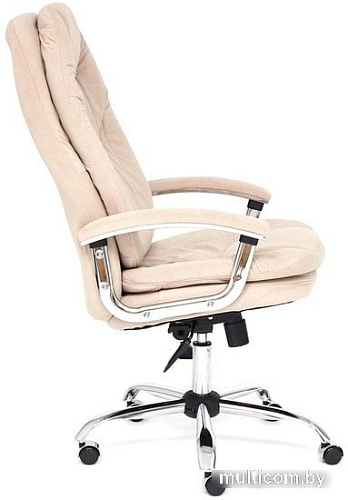 Кресло TetChair Softy LUX (флок, бежевый)
