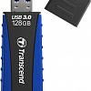 USB Flash Transcend JetFlash 810 128GB (черный/синий)