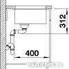 Кухонная мойка Blanco Subline 700-U (серый беж)