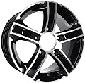 Литые диски Carwel Зета 15x6.5&quot; 5x139.7мм DIA 98мм ET 40мм AB
