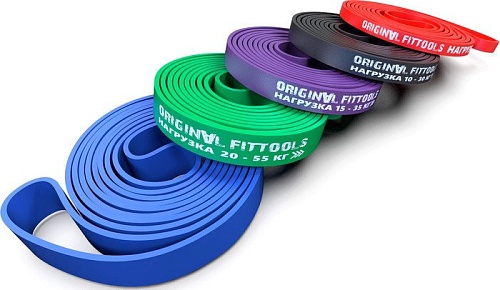 Набор эспандеров Original FitTools FT-EX-208-SET5