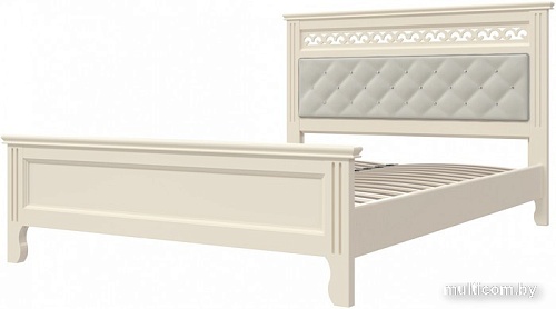 Кровать Bravo Мебель Грация 160x200 (слоновая кость)