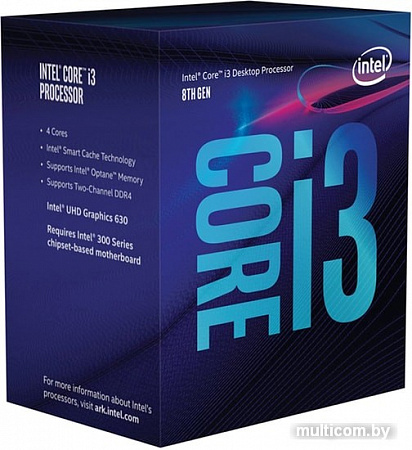 Процессор Intel Core i3-8300 (BOX)