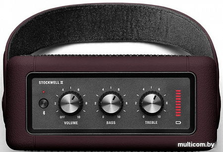 Беспроводная колонка Marshall Stockwell II (бордовый)