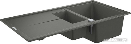 Кухонная мойка Grohe K400 60-C 100/50 1.5 31642AT0 (серый гранит)