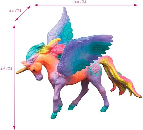 Фигурка Masai Mara Мир фэнтези. Фиолетовый единорог с крыльями MM206-446