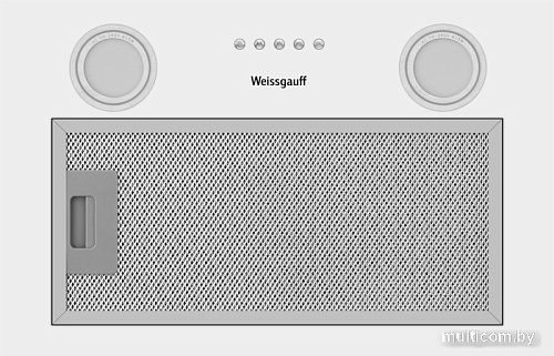Кухонная вытяжка Weissgauff BOX 452 White
