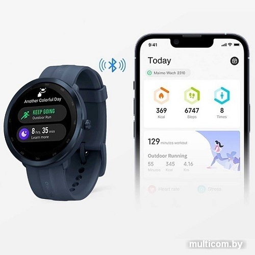 Умные часы Maimo Watch R (синий)