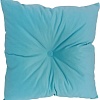 Декоративная подушка Sled Квадратная 40x40x12 (бирюзовый)
