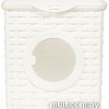 Коробка для хранения Violet Ротанг с иллюминатором V420306 (белый)