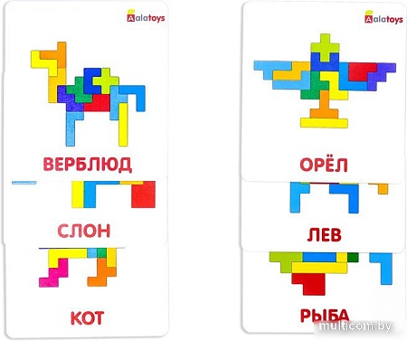 Развивающая игра Alatoys Тетрис ТТР02