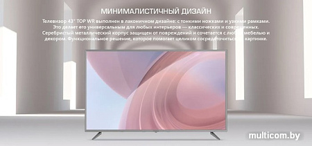 Телевизор Prestigio PTV43SS06Y (черный)