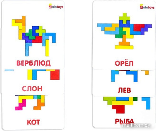 Развивающая игра Alatoys Тетрис ТТР02