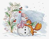 Набор для вышивания Жар-Птица Теплая дружба