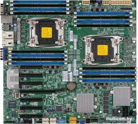 Материнская плата Supermicro MBD-X10DRH-C-O