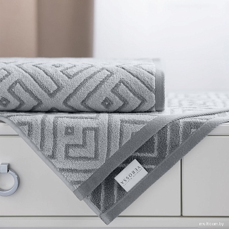 Полотенце Verossa МХ45 70x140 Estetica 2 790223 (серый/светло-серый)