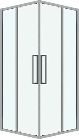 Душевой уголок Grossman Cosmo 90x90x195 300.K33.02.9090.32.00 (золото сатин/прозрачное стекло)