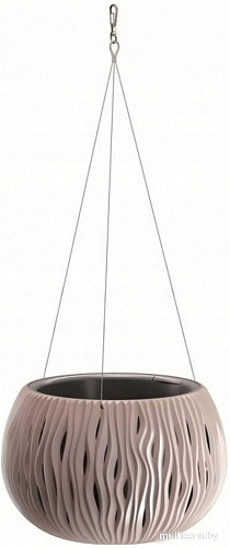 Вазон Prosperplast Flower Pot Bowl Sandy DSK290WS-7529U (мокка)