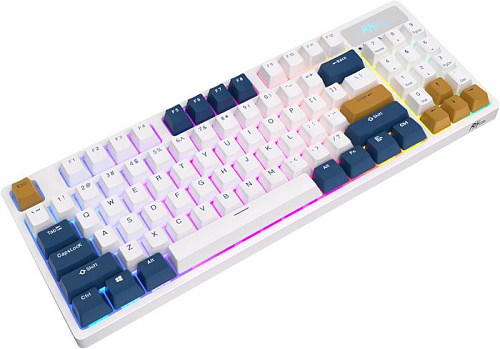 Клавиатура Royal Kludge RK89 RGB (белый, RK Lemon)