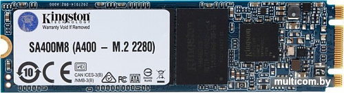 SSD Kingston A400 120GB SA400M8/120G