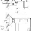 Смеситель Haiba HB5510 (хром)
