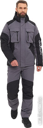 Костюм Huntsman Торнадо -15 Breathable 48-50/170-176 (серый)
