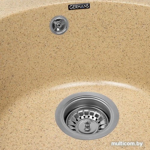 Кухонная мойка Gerhans A05 (песочный)
