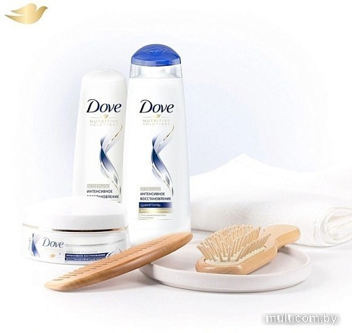 Dove Бальзам для волос Нair Therapy интенсивное восстановление 200 мл