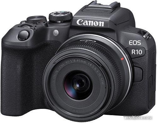 Беззеркальный фотоаппарат Canon EOS R10 RF-S 18-45mm F4.5-6.3 IS STM