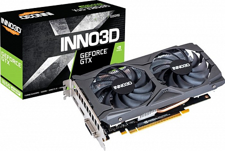 Видеокарта Inno3D GeForce GTX 1650 Super Twin X2 4GB GDDR6 N165S2-04D6X-1720VA31