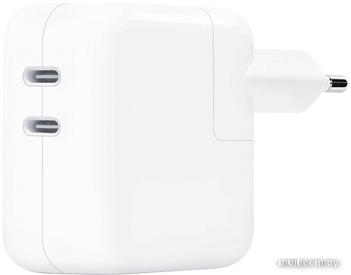 Сетевое зарядное Apple 35W Dual USB-C Port Power Adapter MW2K3ZM/A