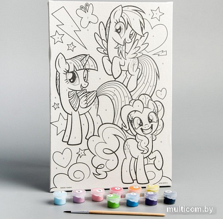 Картина по номерам Hasbro My Little Pony. Друзья 5199071