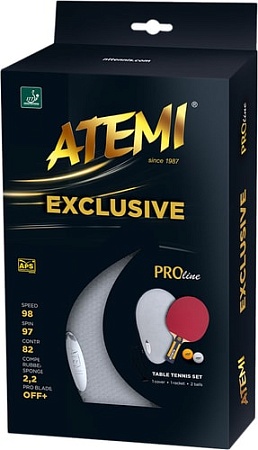 Набор для настольного тенниса Atemi Exclusive