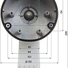 Кронштейн Hikvision DS-1273ZJ-135