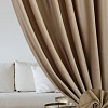 Комплект штор Soft Lines Бархат 9138-D2 (270x240, кофейный)