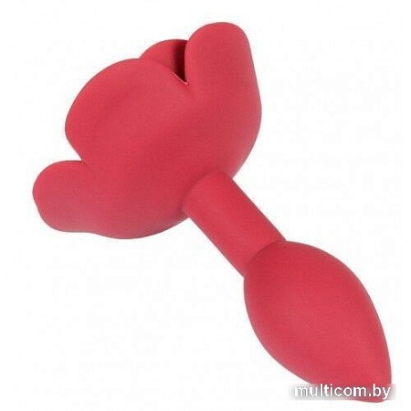 Анальная пробка Kissexpo с розой S 272000228