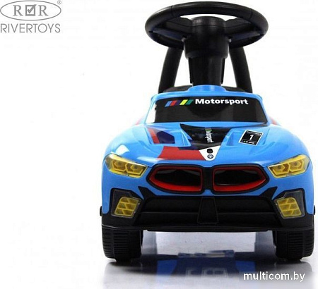 Каталка RiverToys F003FF (синий)