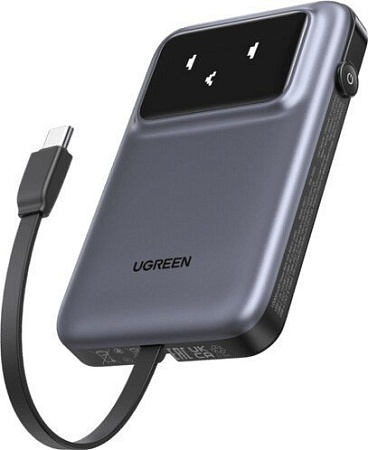 Внешний аккумулятор Ugreen PB511 10000mAh (серый)