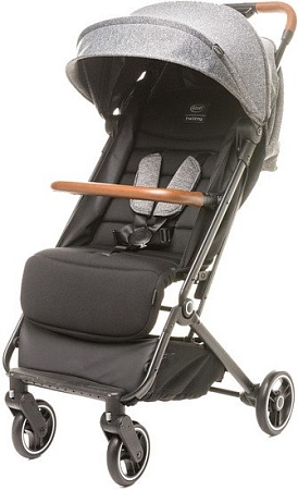 Коляска прогулочная «книга» 4baby Twizzy XXII (серый)