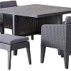 Обеденная группа Keter Columbia Dining Set 247484 (графит)