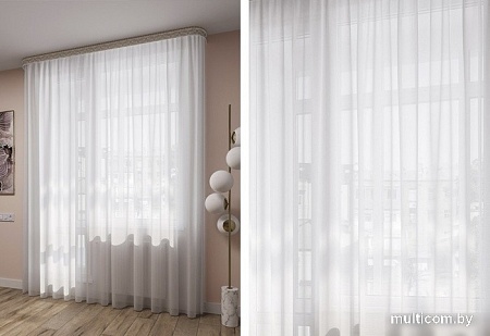 Тюль Legrand Вуаль шелк 3x2.6 м (белый)