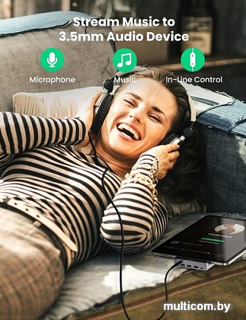 USB-хаб Ugreen CM137 70688