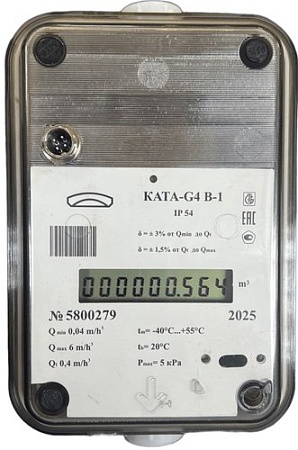 Счетчик газа БелОМО КАТА-G4 В-1