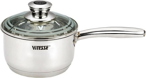 Кастрюля с длинной ручкой Vitesse VS-1568