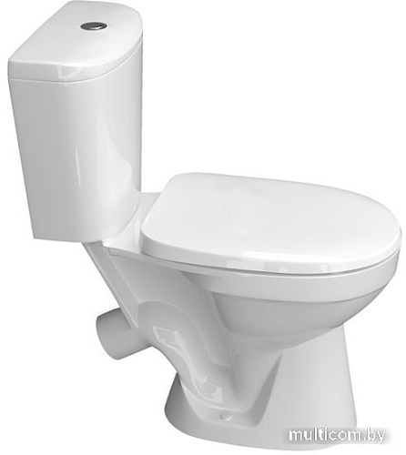 Унитаз напольный Керамин Лаго (бачок, сиденье полипропилен, 1-реж. Инкоэр)