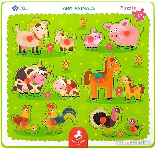 Мозаика/пазл Мастер Вуд Домашние животные PV5