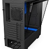Корпус NZXT H500 (черный/синий)