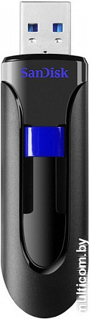 USB Flash SanDisk Cruzer Glide 256GB (черный) [SDCZ60-256G-B35]