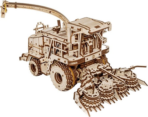 Сборная модель Eco-Wood-Art Кормоуборочный